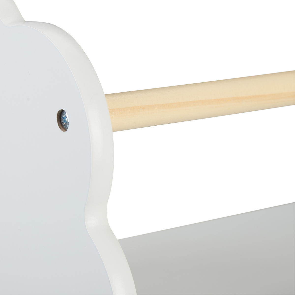 3XBÜCHERREGAL - Weiß, Holz/Holzwerkstoff (50/24/18cm) - Relaxdays