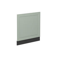 PŘEDNÍ PANEL R-Line, Mint venkovský dům/Antracit, 60 cm bez pracovní desky - antracitová/zelená barva, kompozitní dřevo (60/67.4/1.6cm) - Vicco