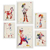 POSTER Set Mit 6 Spielzeuggeschichte Größe A3 & A4 Weißer Rahmen - Weiß, Papier (29.7/1cm) - Nacnic