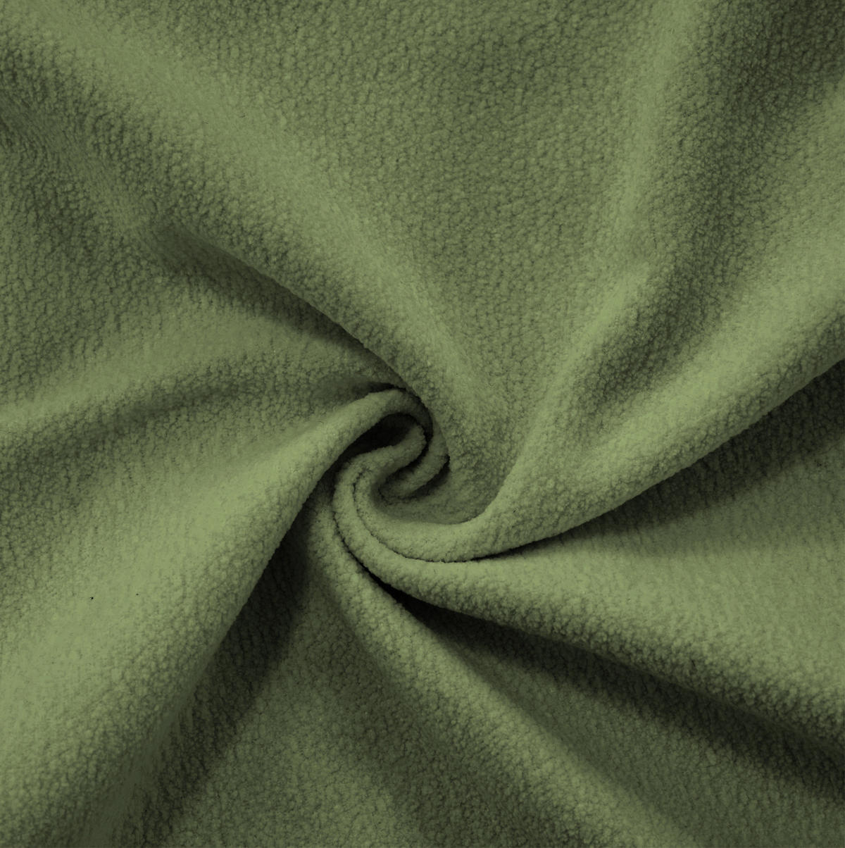 SOFA modular Chenille Green mit 2 Ottomans und 4 Kissen - Grün, Kunststoff (145/81/220.1cm) - Meubliv