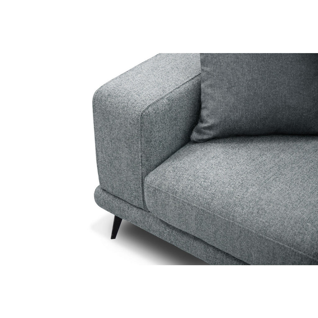 Thumbnail - Courtois Laville Ecksofa, Silber, Textil, L-Form, Ottomane rechts,L-Form, 282x219 cm, Wohnzimmer, Sofas & Couches, Wohnl...