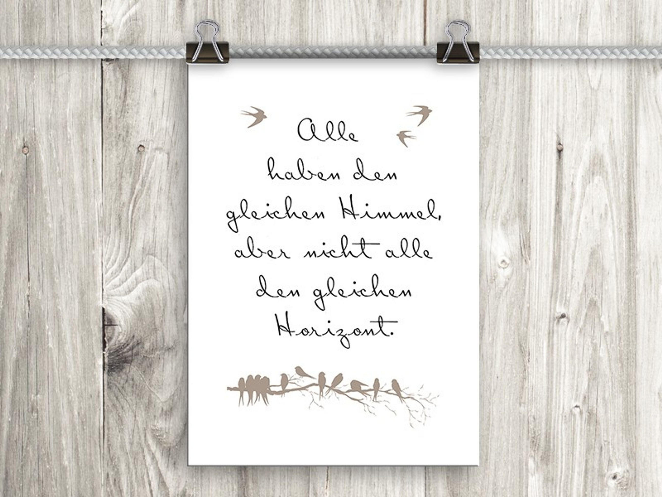 POSTER DIN A4 21x29,7 cm Spruch Toleranz - Beige, Papier (21/29.7/2cm) - artissimo
