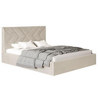 BETT Beige OLDO 1 Mit Bettkasten 120x200 cm - Beige, Textil (120/200cm) - Sepro Meble