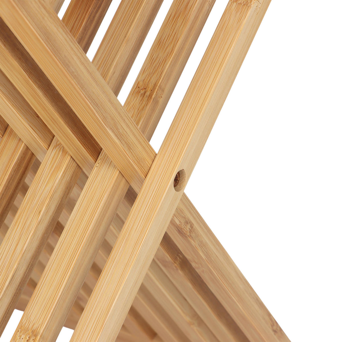 PFLANZENHOCKER - Hellbraun, Holz (40/44/33cm) - Relaxdays