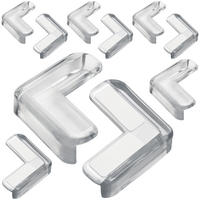 KANTENSCHUTZ Baby Eckenschützer für Möbel - Transparent, Kunststoff (4/4cm) - KRUMAD