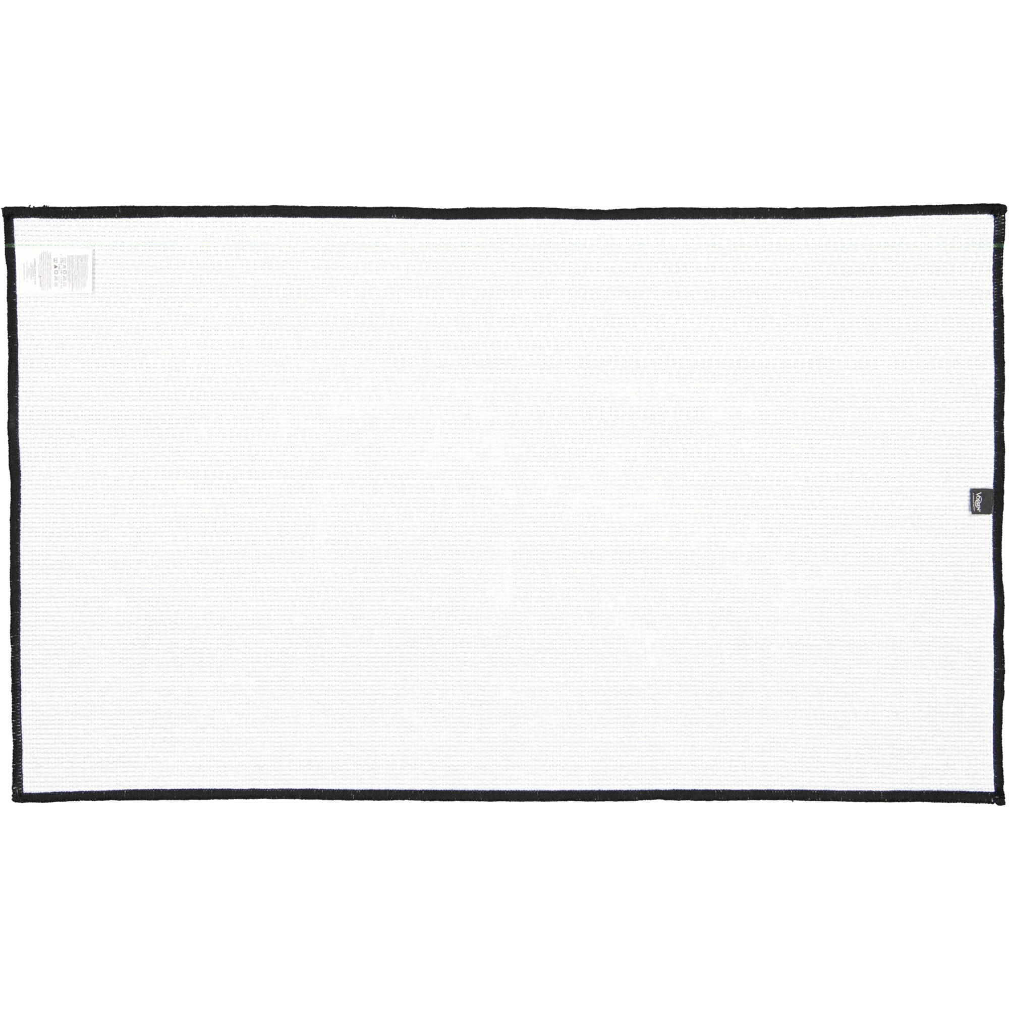 BADTEPPICH Schwarz 60/100 cm  - Schwarz, Basics, Textil (60/100cm) - Vossen