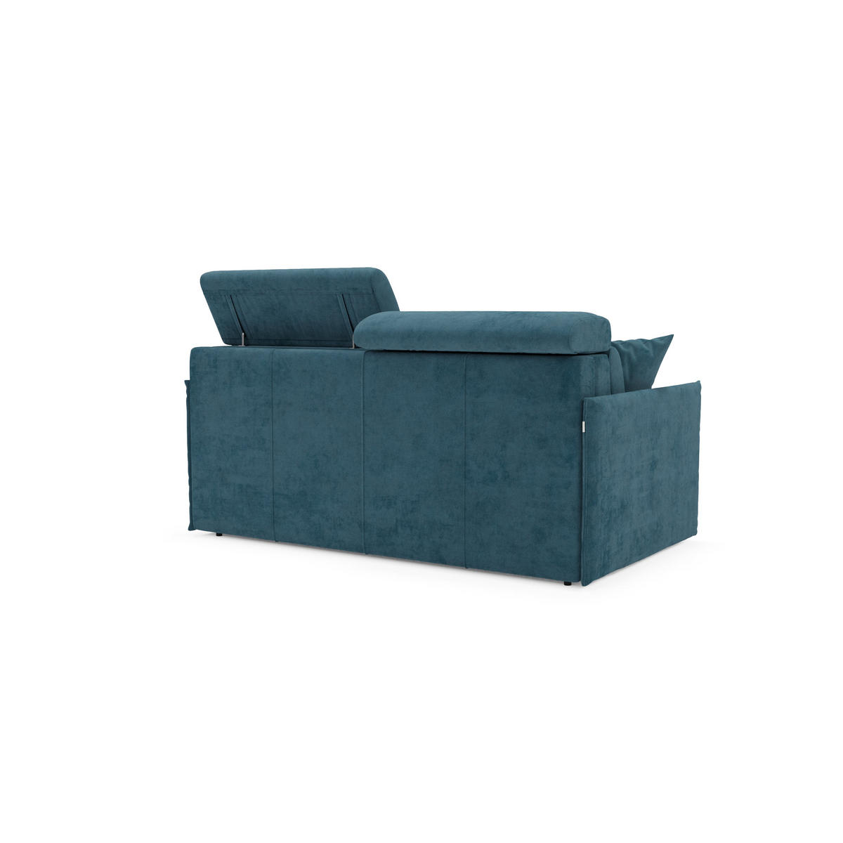 LINEARSOFA Miryam - Petrol, Metall (169/83/98cm) - Divani.store