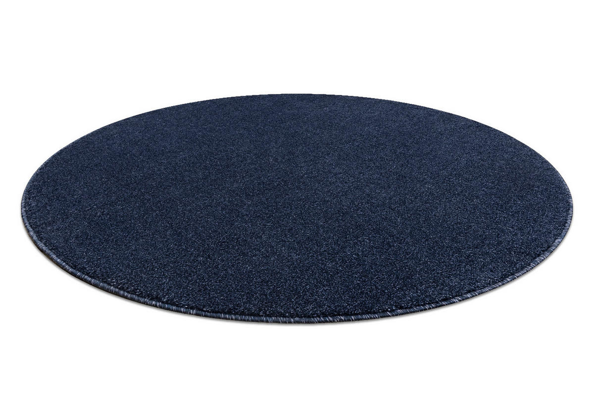 TEPPICH Softy 200 cm - Blau, Textil (200/200cm) - rugsX