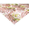 MITTELDECKE Landlust-Hortensie burgundy-rose 80/80 cm - Hellrosa/Dunkelrosa, Textil (80/80cm) - beties Heimtextil