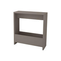 BEISTELLTISCH mit Stauraum 55/20/60 cm - Taupe, Holzwerkstoff (17/20/60cm) - Calicosy