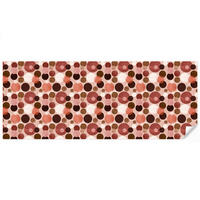 TAPETE - Kreise - Modern - Farbenfroh - 500x200 cm - Multicolor, Papier (500/200cm) - OnlyWow