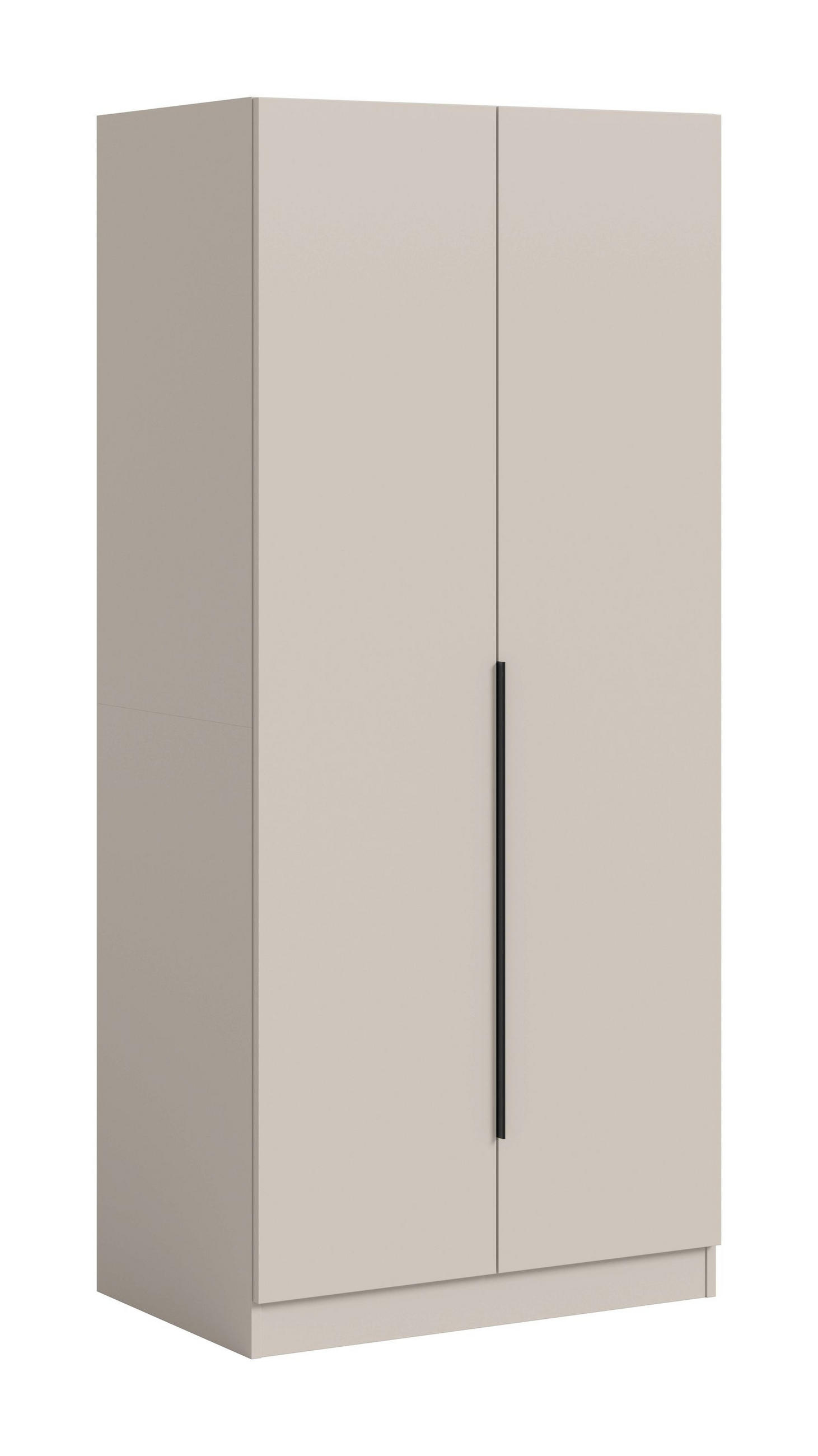 KLEIDERSCHRANK 2-türig ALVAS (B/H/T: ca. 80/181/52 cm) in Kaschmir/Kaschmir - Kaschmir, Holz (80/181/52cm)