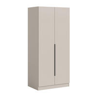 KLEIDERSCHRANK 2-türig ALVAS (B/H/T: ca. 80/181/52 cm) in Kaschmir/Kaschmir - Kaschmir, Holz (80/181/52cm)