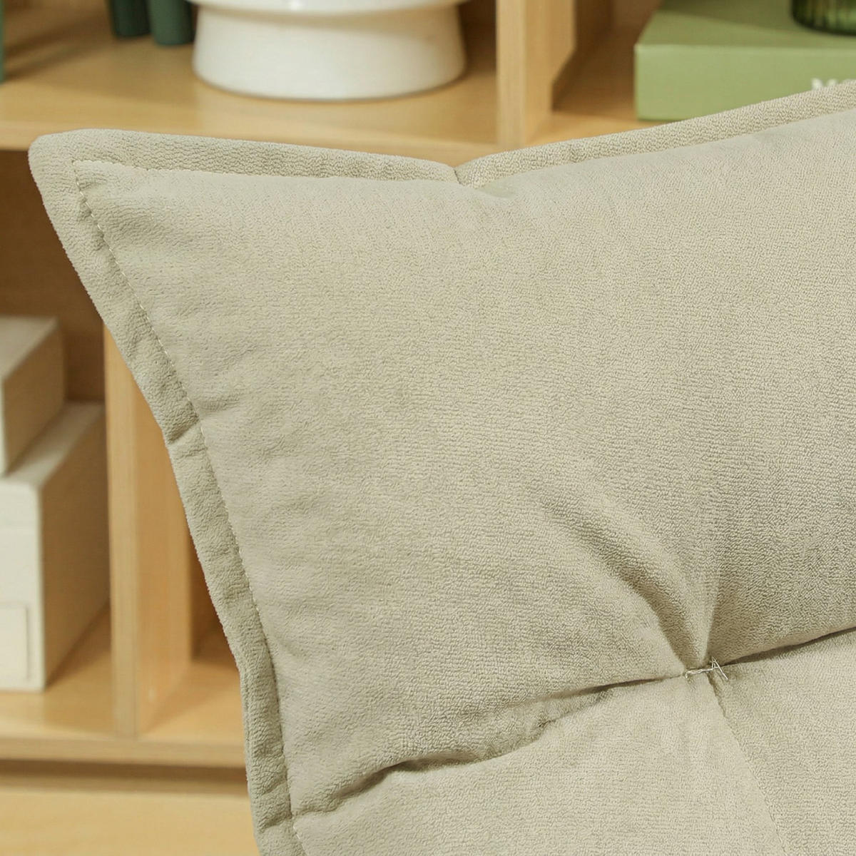 SCHLAFSESSEL DE-13543 Beige - Beige, Textil (62/95/70cm) - ComfortXL