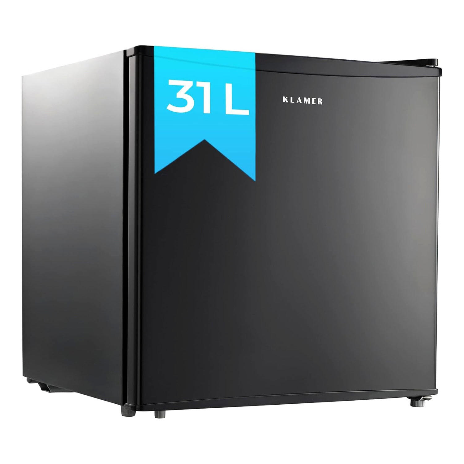 MINIGEFRIERSCHRANK 31L Schwarz - Schwarz, Metall (45/48/47cm) - KLAMER