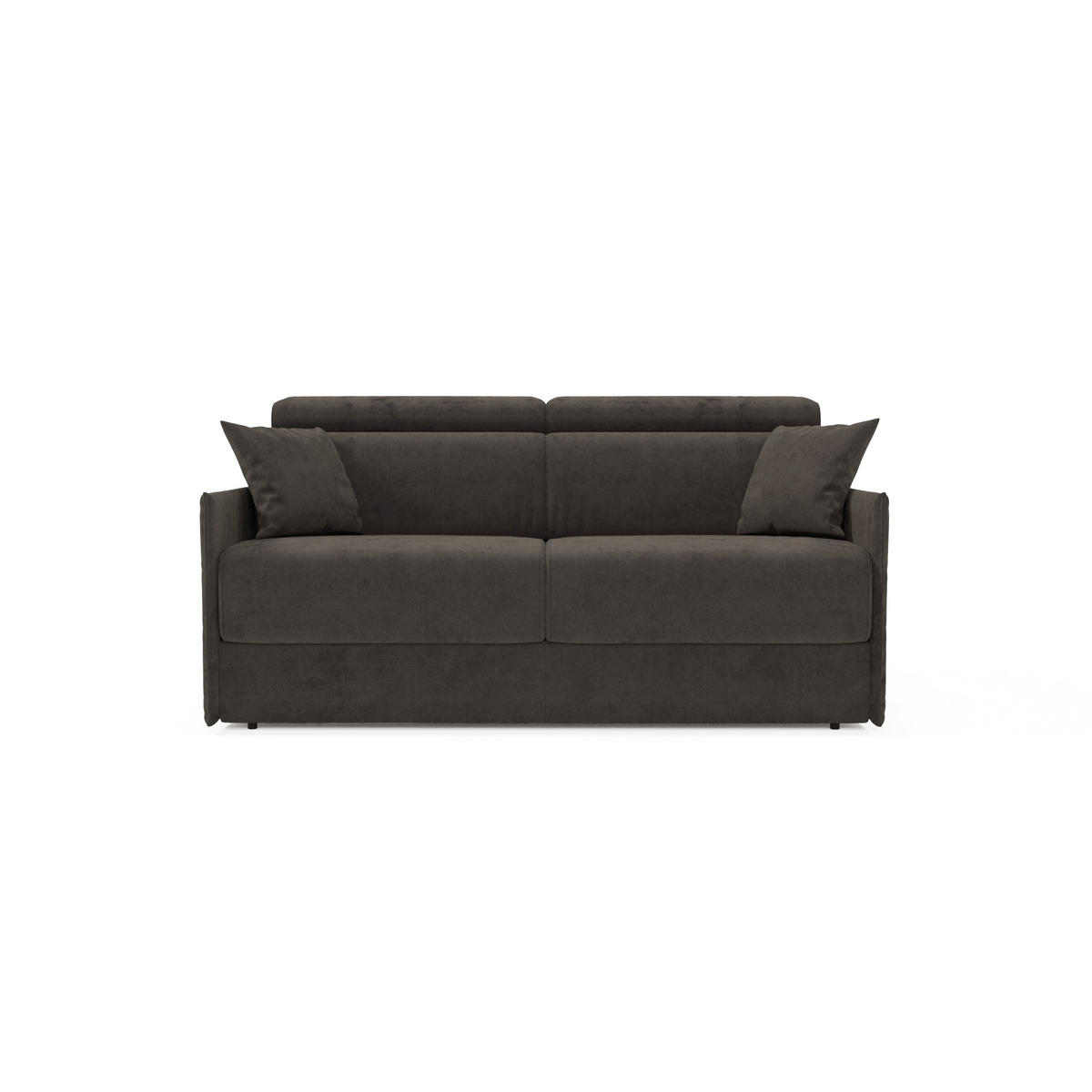 LINEARSOFA Miryam - Schwarz, Metall (149/83/98cm) - Divani.store