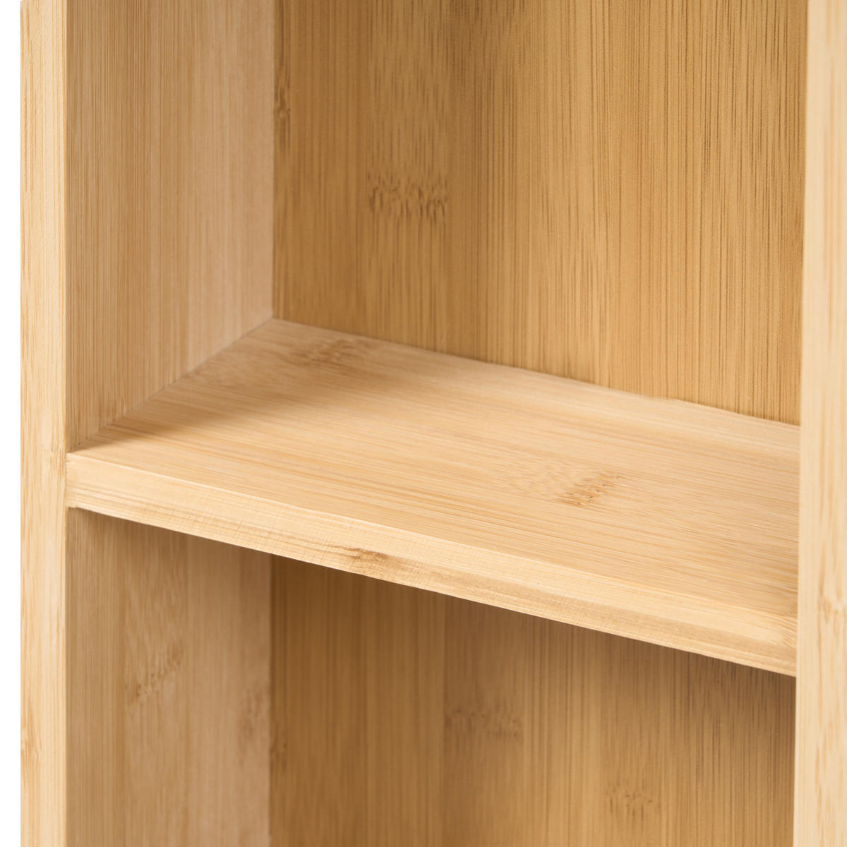 KOUPELNOVÁ ZRCADLOVÁ SKŘÍŇKA 41/61 cm Světle hnědá Guatavita - hnědá/světle hnědá, dřevo (41/61/9cm) - Beliani