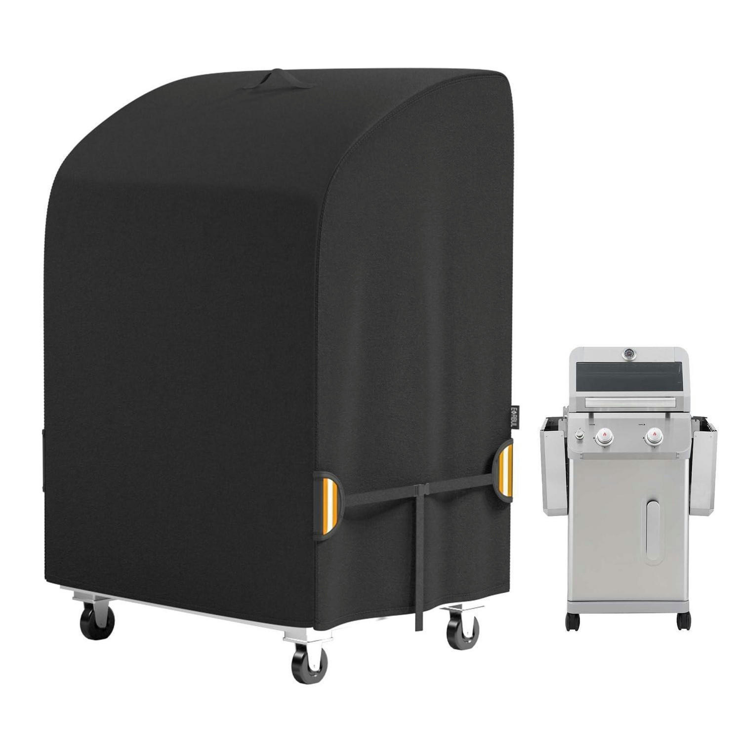 ABDECKHAUBE Gasgrill 420D Nylon 82 x 61 x 110 cm - Schwarz, Kunststoff (82/61/110cm)