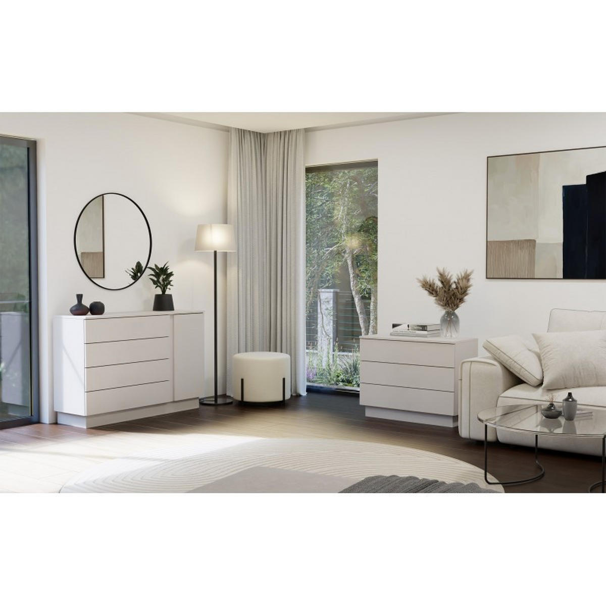 KOMMODE Kaschmir 125/84/40 - Kaschmir, Holzwerkstoff (125/84/40cm) - RAUMHIRSCH FURNITURE