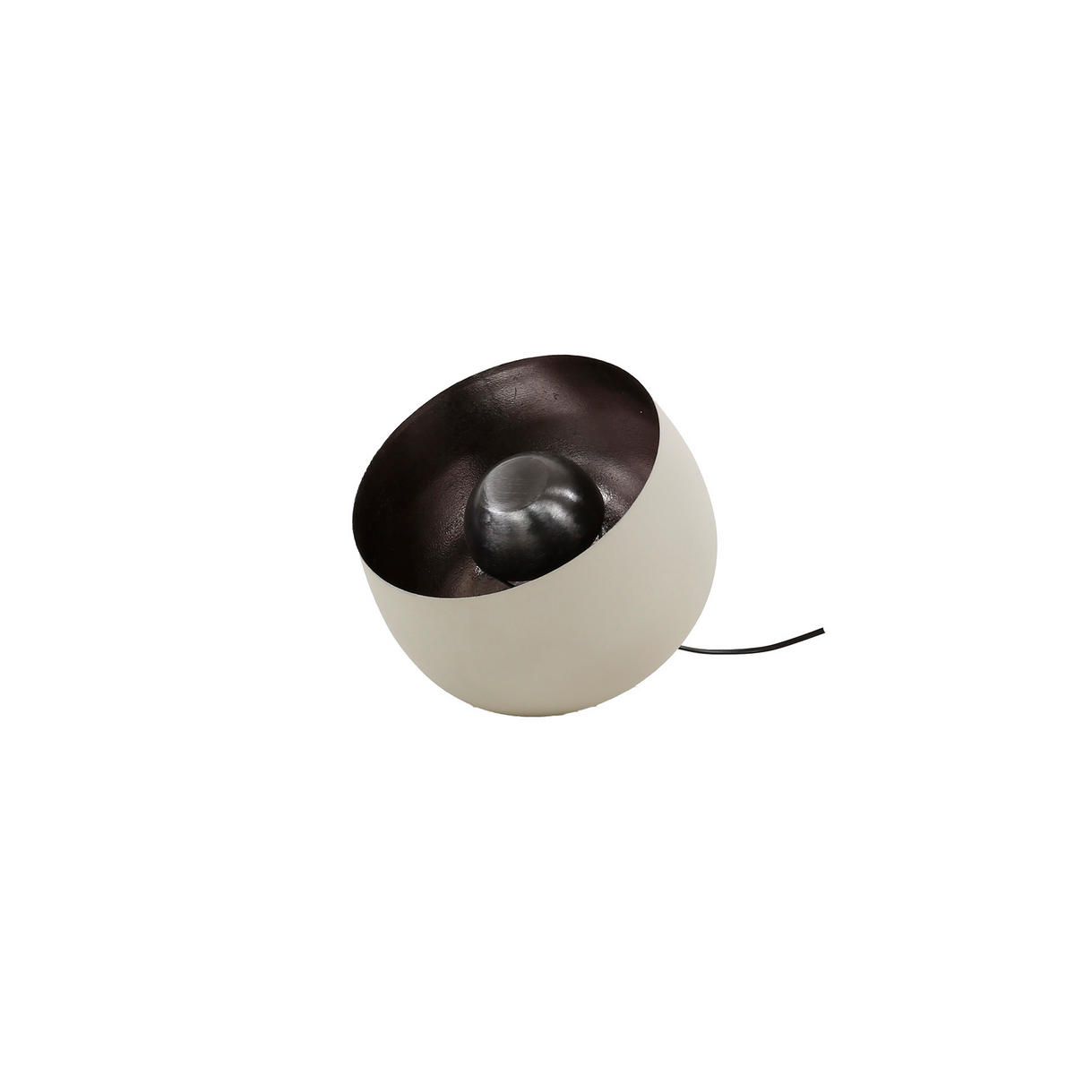 TISCHLEUCHTE Korb Grau 28/28/26 cm - Grau, Metall (28/28/26cm) - Hoyz Collection