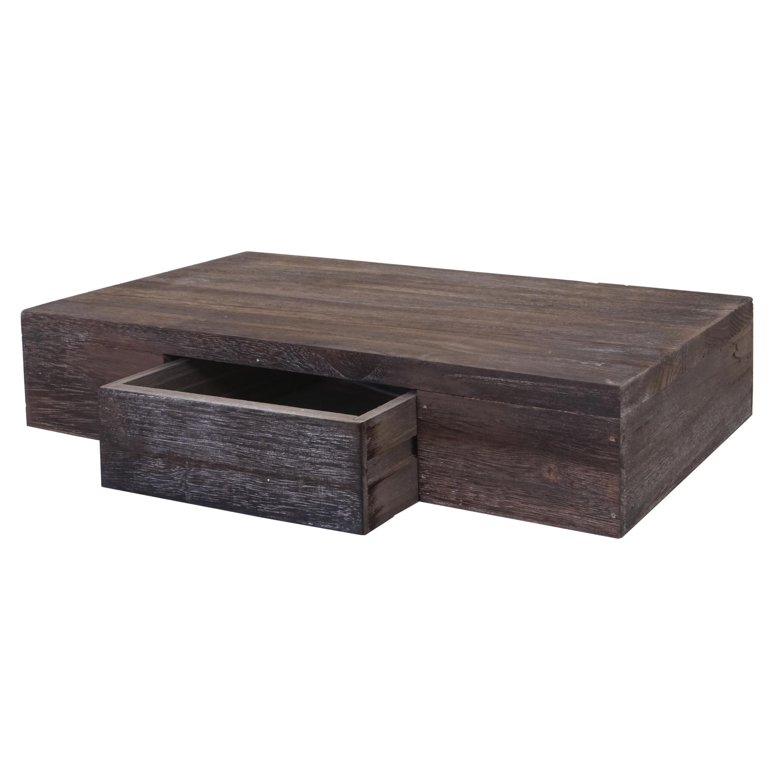 WANDREGAL Braun - Braun, Holz (40/8/25cm) - MCW