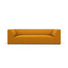 SOFA Ruby aus Cord gelb 3 Sitzplätze - Gelb, Textil (93/69/232cm) - Micadoni
