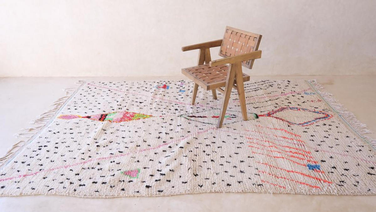 BERBERTEPPICH aus reiner Wolle 195x 289 cm - Multicolor, Naturmaterialien (195/289cm) - AFK Living