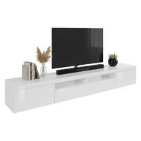 FERNSEHSCHRANK Weiß 40/240/35 cm - Weiß, Holzwerkstoff (240/35/40cm) - DMORA