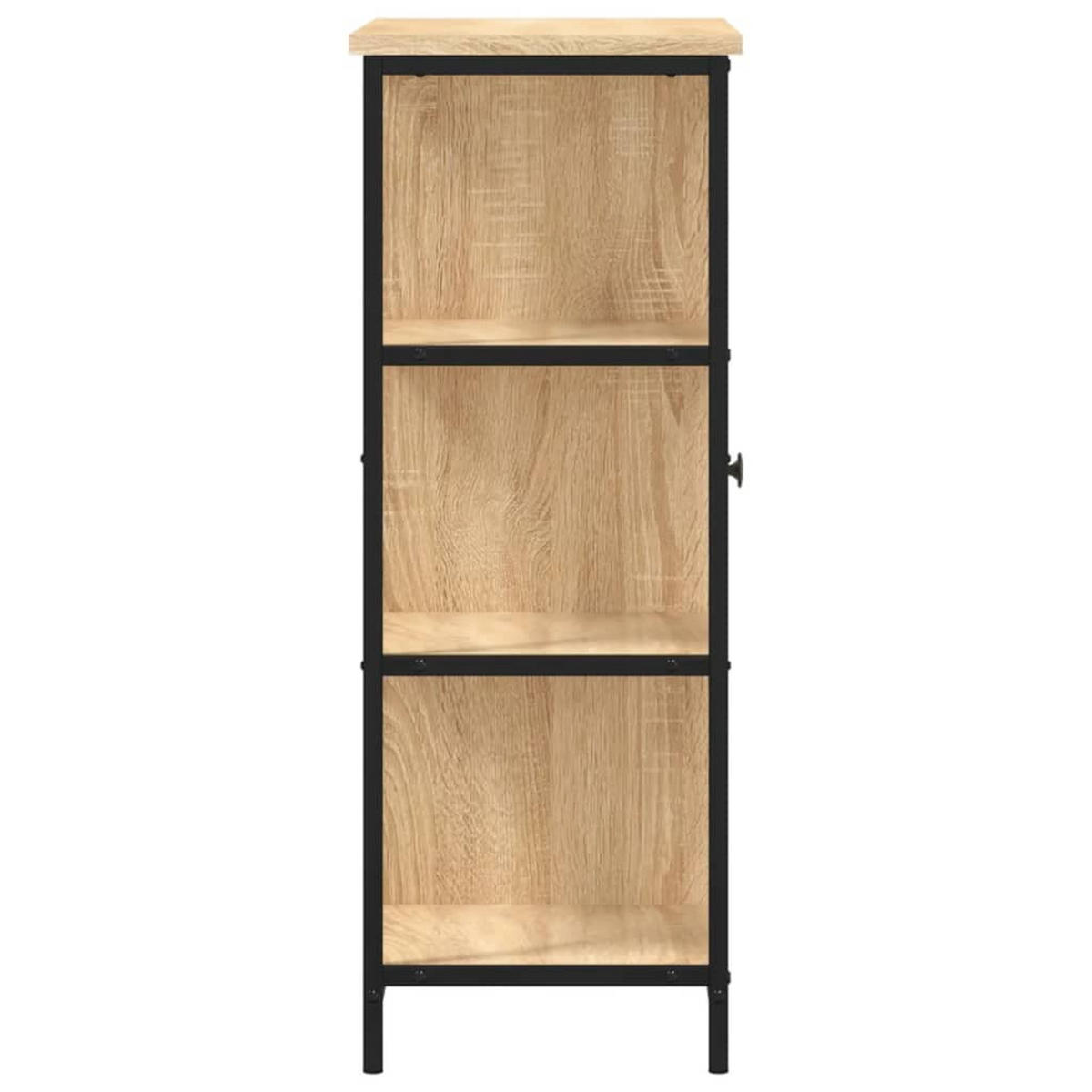 SIDEBOARD Sonoma-Eiche 70/30/80 Cm Holzwerkstoff - Braun, Holzwerkstoff (70/80/30cm) - vidaXL