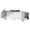 LOWBOARD Ida Blenden in Beton Oxid Optik - Hellgrau, Holzwerkstoff (149/45.5/34cm) - Vladon