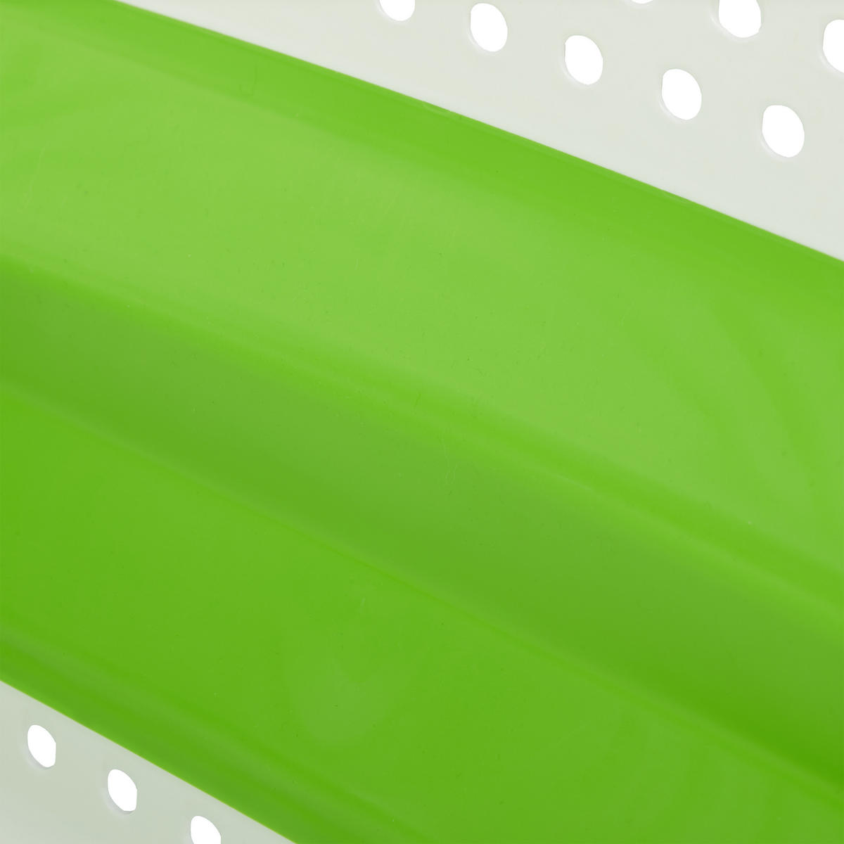 KÔŠ na prádlo - zelená, plast (61/27/45.5cm) - Relaxdays