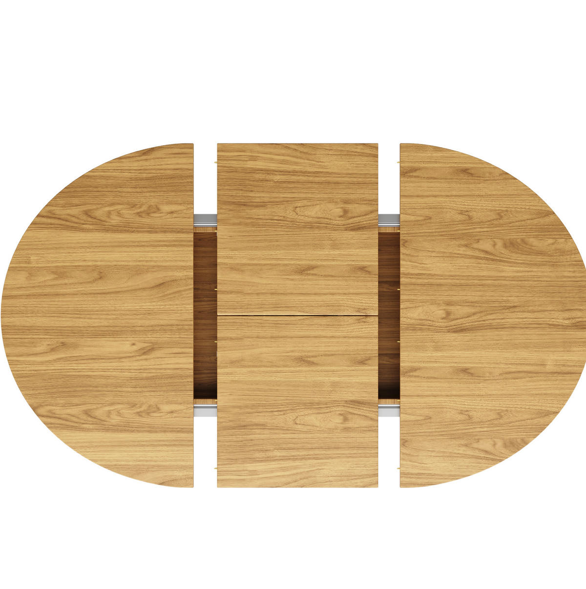 ESSTISCH 118/158/118 cm in Naturfarben aus MDF, ausziehbar und mit Holzoptik - Naturfarben, Holzwerkstoff (158/118/76cm) - Flora Grace