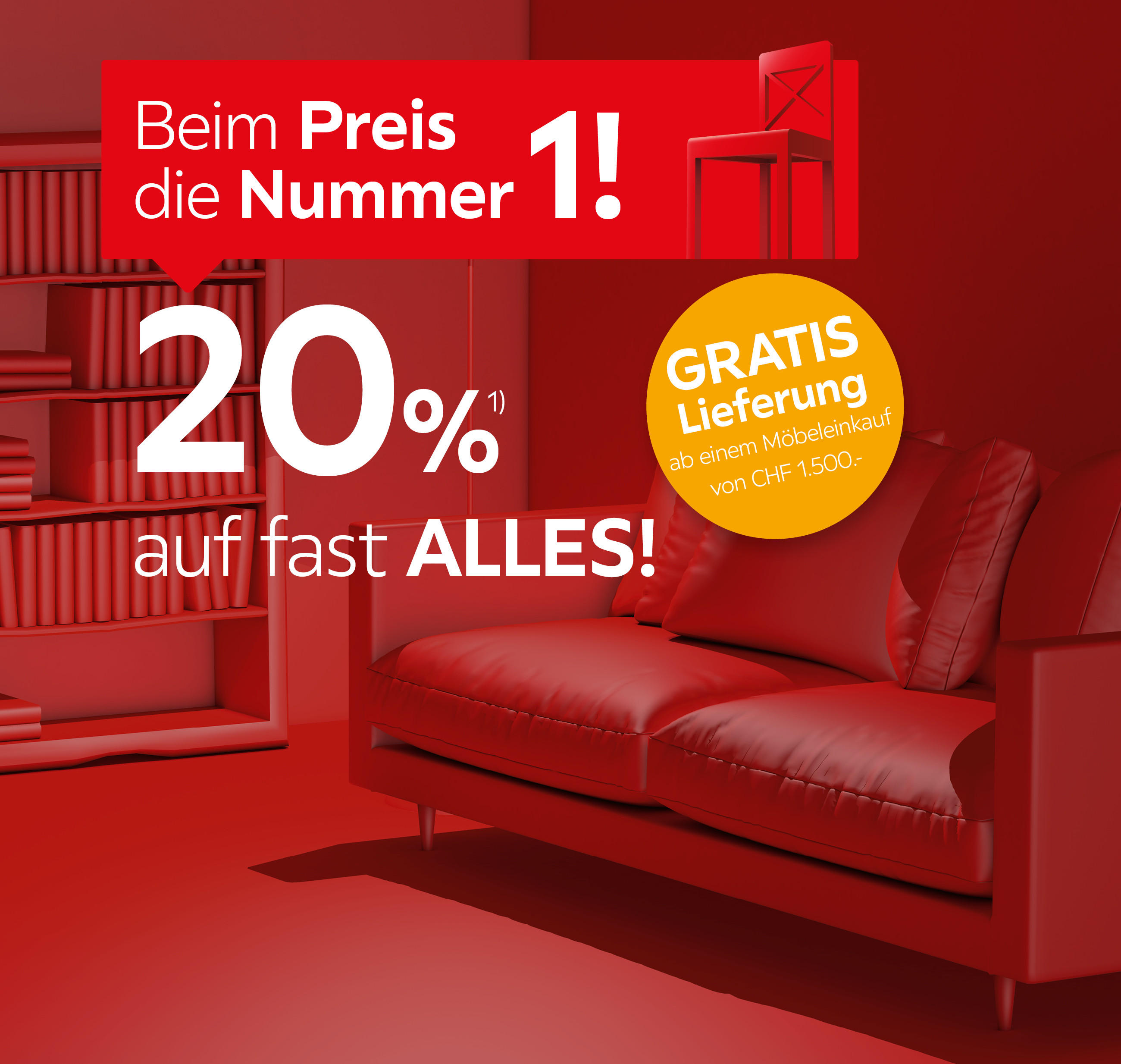 20% auf alles