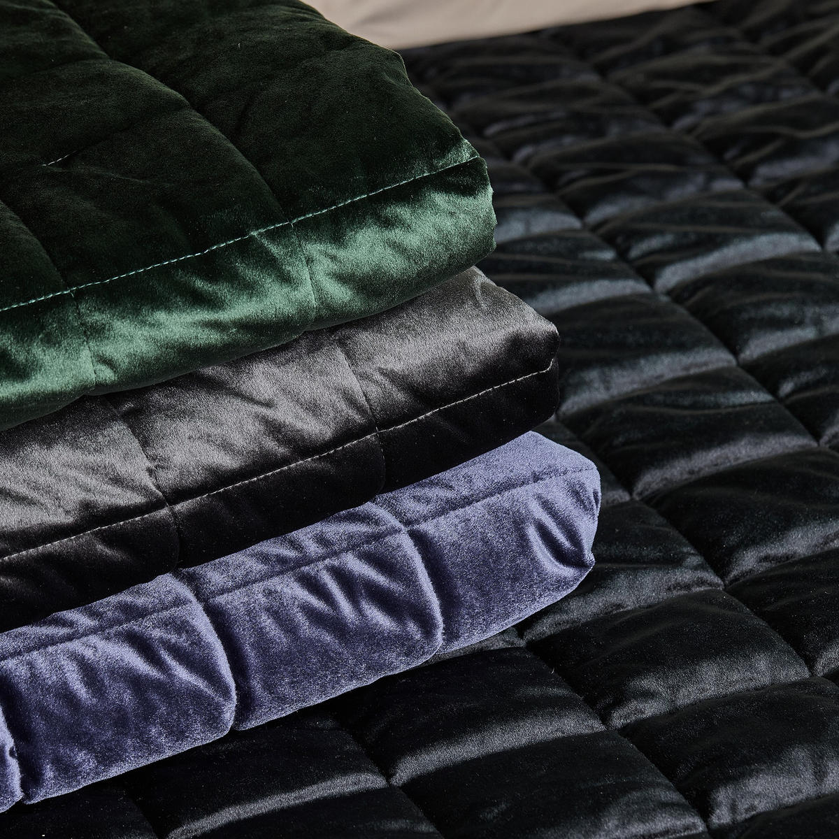 TAGESDECKE Dustis - Dunkelgrau, Textil (200/220cm) - home&you