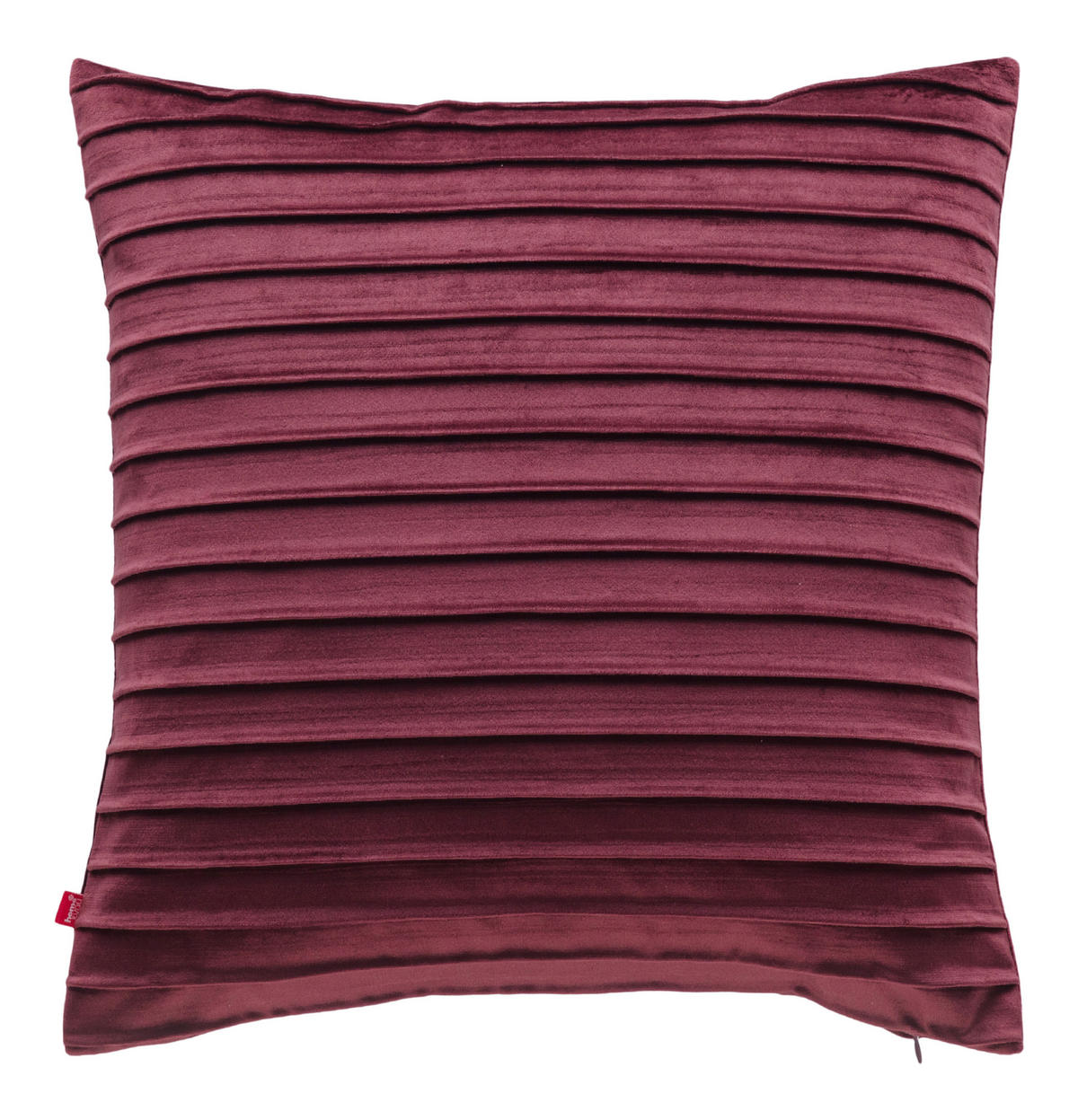 KISSENBEZUG Manku - Dunkelrosa, Textil (45/45cm) - home&you