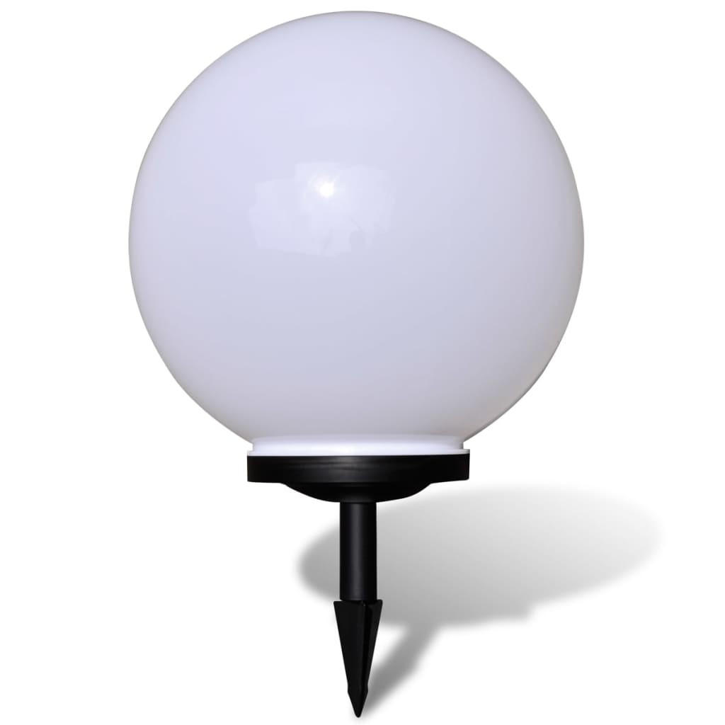 WEGELEUCHTE Led 40 Cm Mit Erdspiess - Weiß, Kunststoff (40/40/61cm) - vidaXL