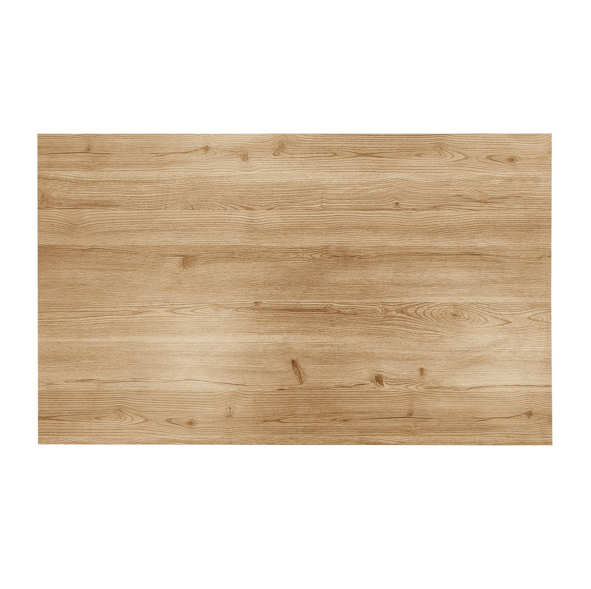 COUCHTISCH aus Glas und Spanplatte 100x60x45 cm in Naturfarben mit Stauraum - Naturfarben, Holzwerkstoff (100/60/45cm) - Modfu