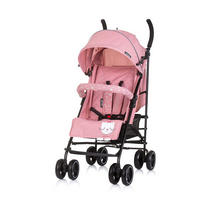 BUGGY Milano rosa Buggy bis 22 kg, Rückenlehne verstellbar, faltbar - Rosa, Metall (60/49/105cm) - Chipolino