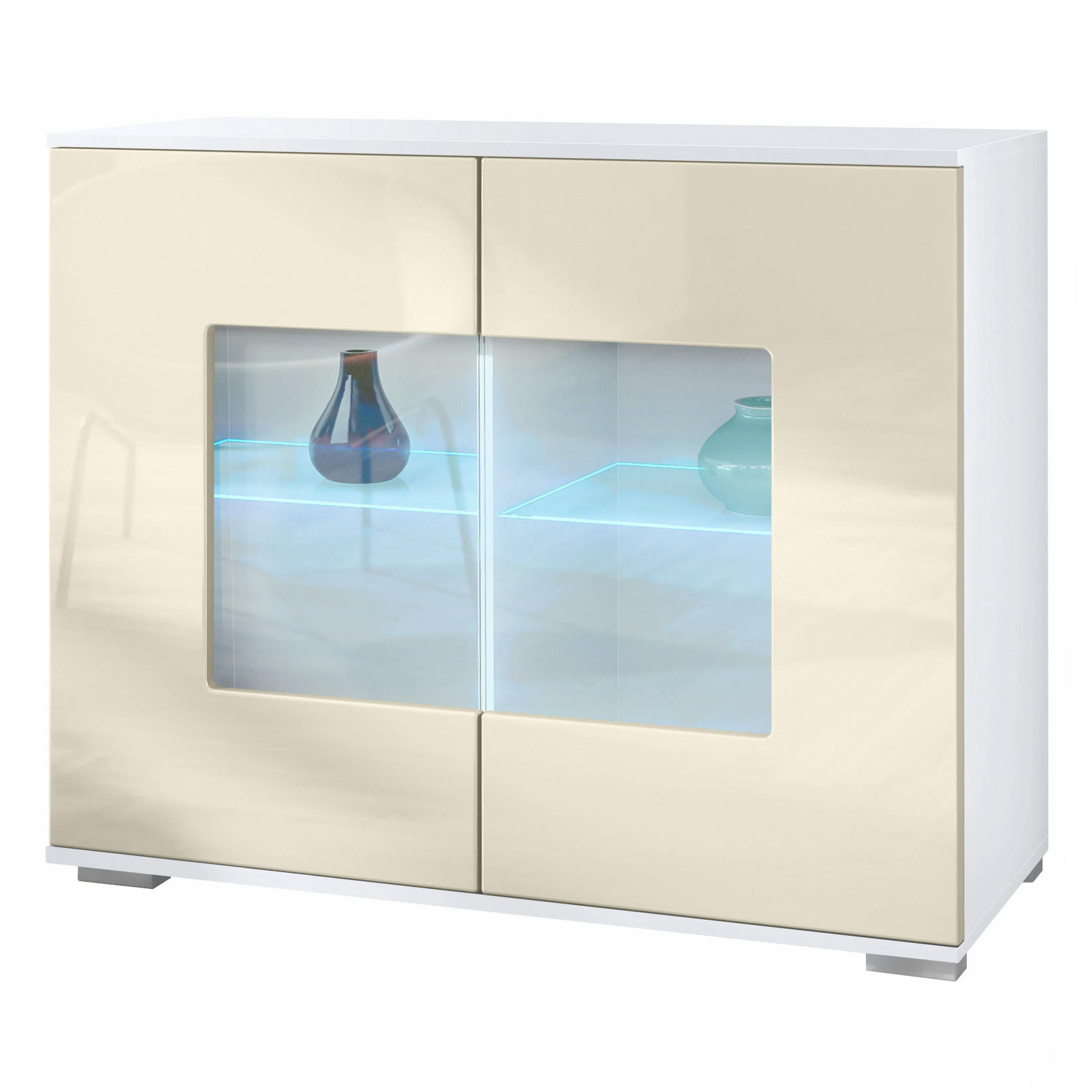 Vladon Kommode Creme 92.5x75.5x35 cm
