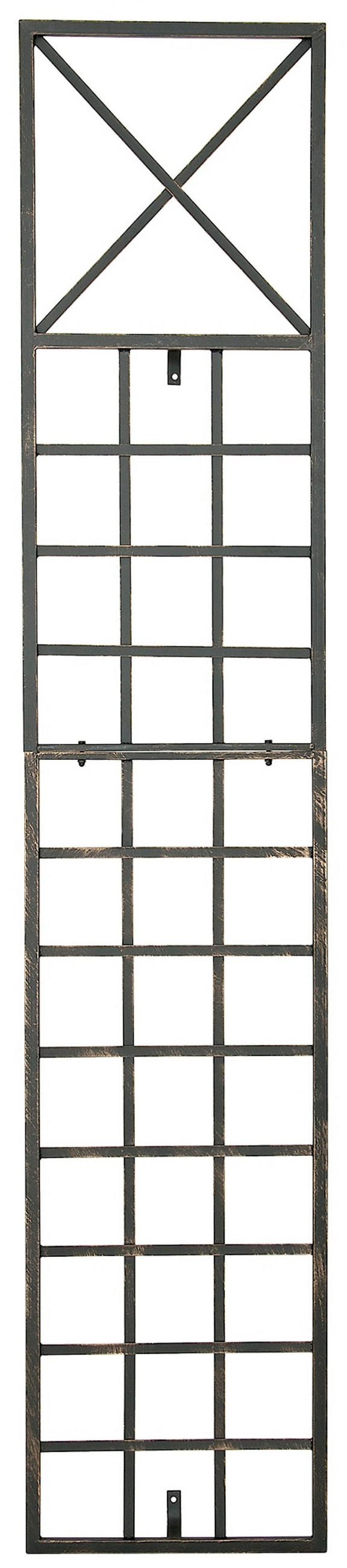 RANKGITTER Metall Bronze - Bronzefarben, Metall (40/198/2cm) - CLP