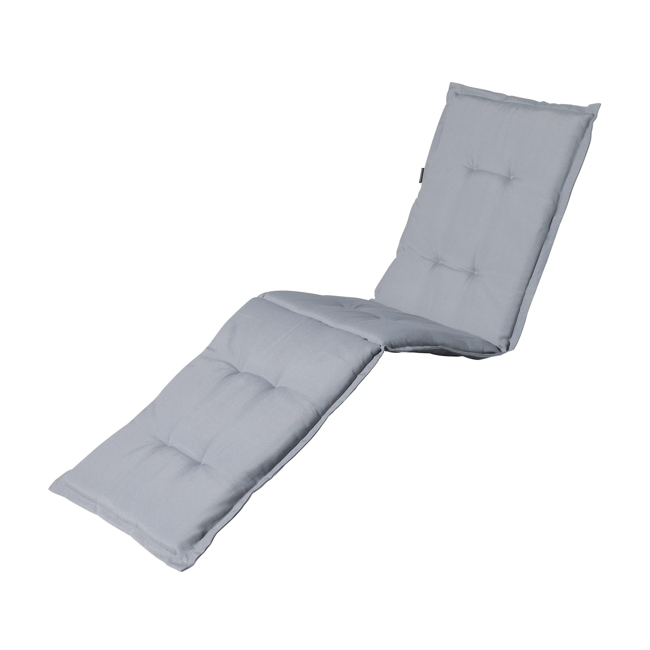 LIEGENAUFLAGE Panama 200/65 cm - Hellgrau, Textil (60/7/200cm) - Madison