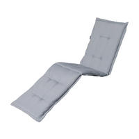 LIEGENAUFLAGE Panama 200/65 cm - Hellgrau, Textil (60/7/200cm) - Madison