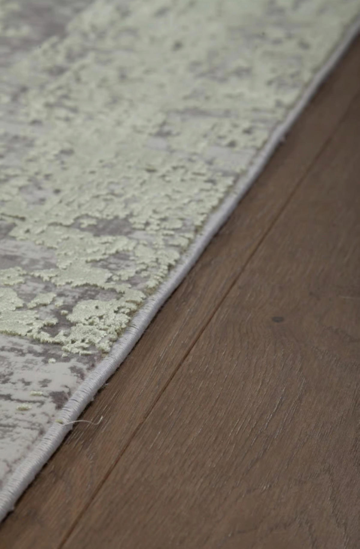 TEPPICH modern Wohn-/Schlafzimmer Viskose BRODERIE Grün 240x240 cm - Grün, Textil (240/240cm) - Novatrend