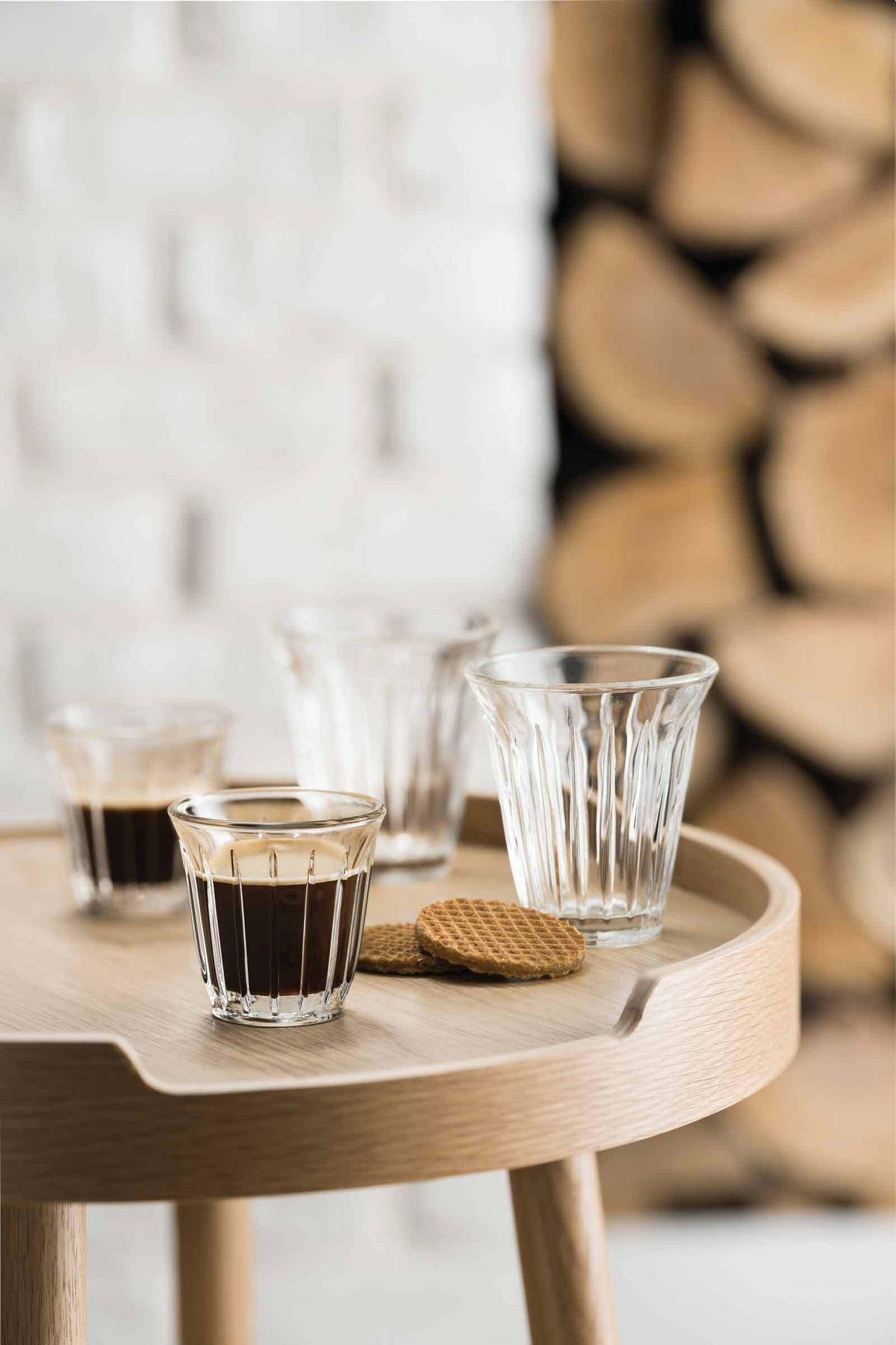 ESPRESSOGLÄSER Zinc transparent 100 ml 6er Set - Transparent, Glas (0.1L) - La Rochère
