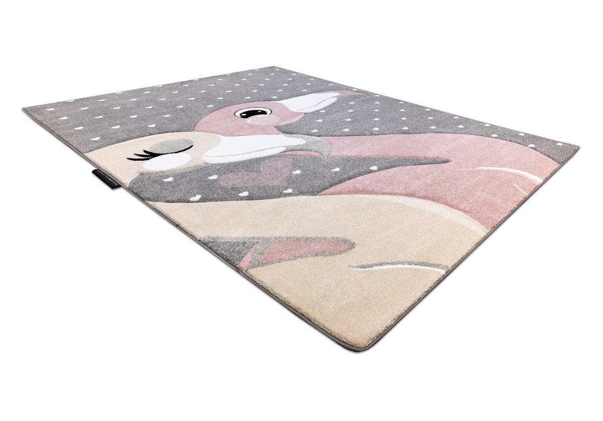 TEPPICH Petit 200/290 cm - Grau, Textil (200/290cm) - rugsX