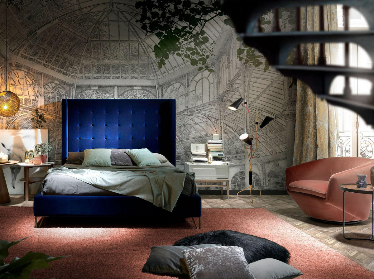 PFIRSICHFARBENER Samt-Drehsessel 78/78/70 cm - Grau, Textil (78/70/78cm) - ANGEL CERDA