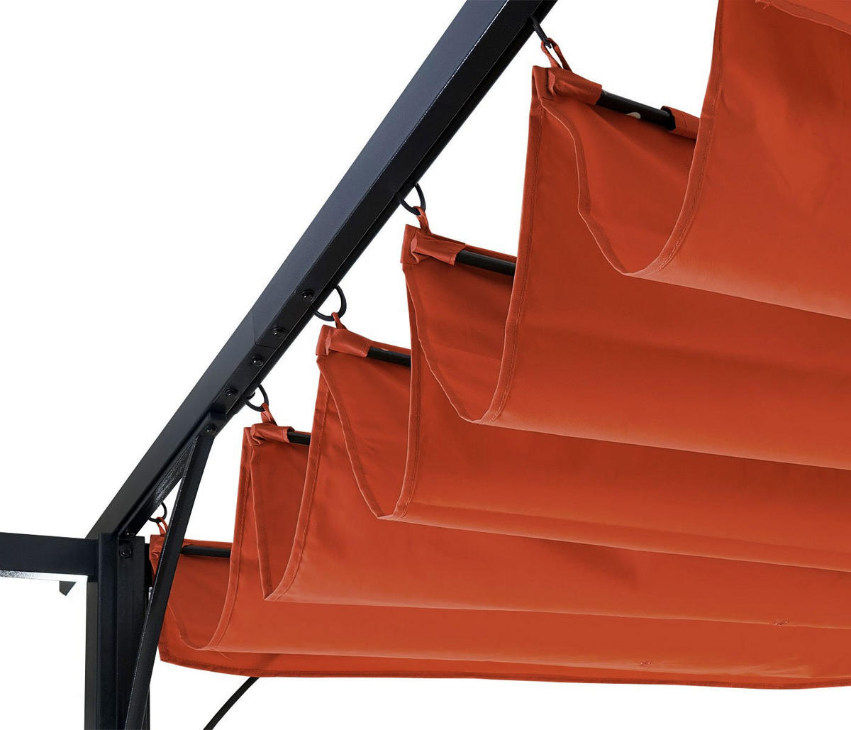 PERGOLA Orange - Orange, Metall (350/232/350cm) - MCW