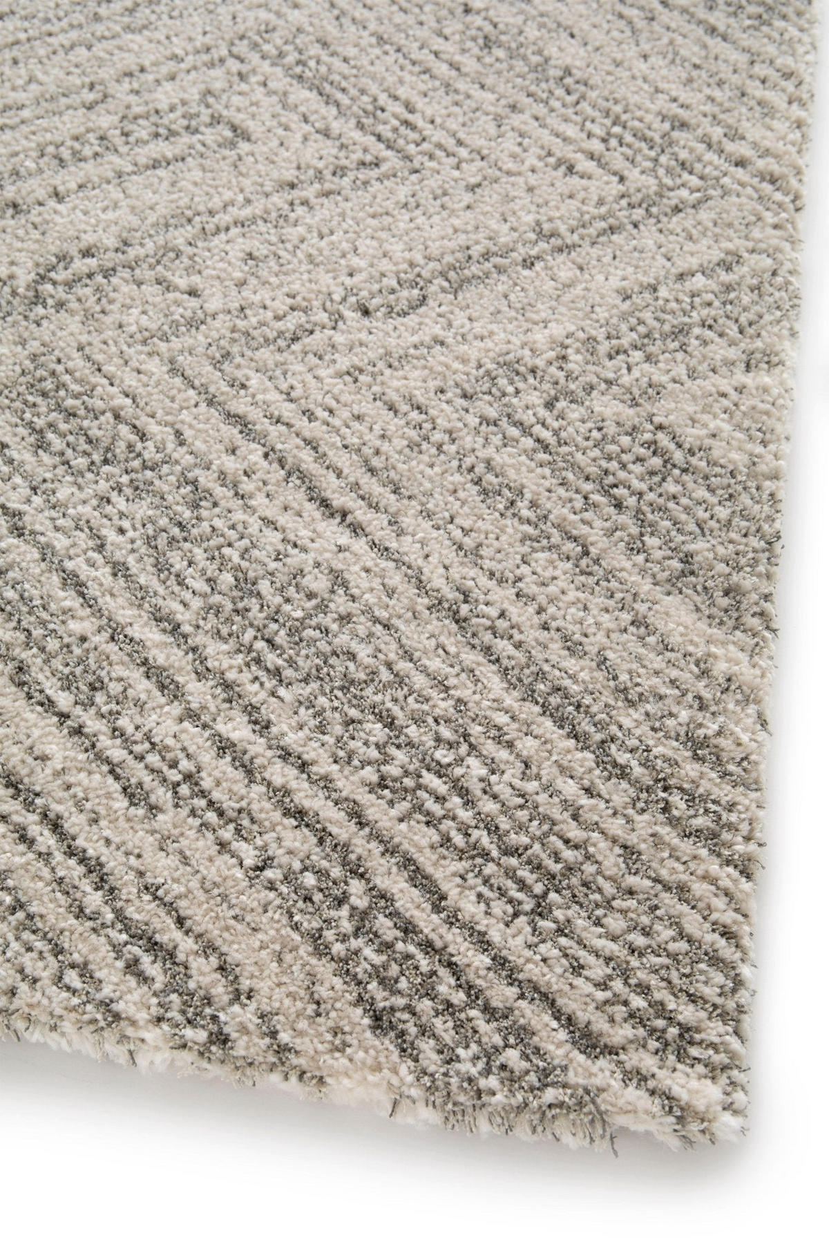 TEPPICH ultraweich aus recycelten Fasern grau - Grau, Textil (160/230cm) - AFK Living