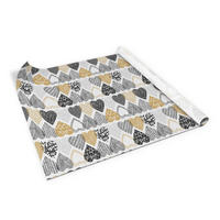 MÖBELAUFKLEBER 100x50 cm Cartoon-Herzen - Multicolor, Kunststoff (100/50/50cm) - TULUP