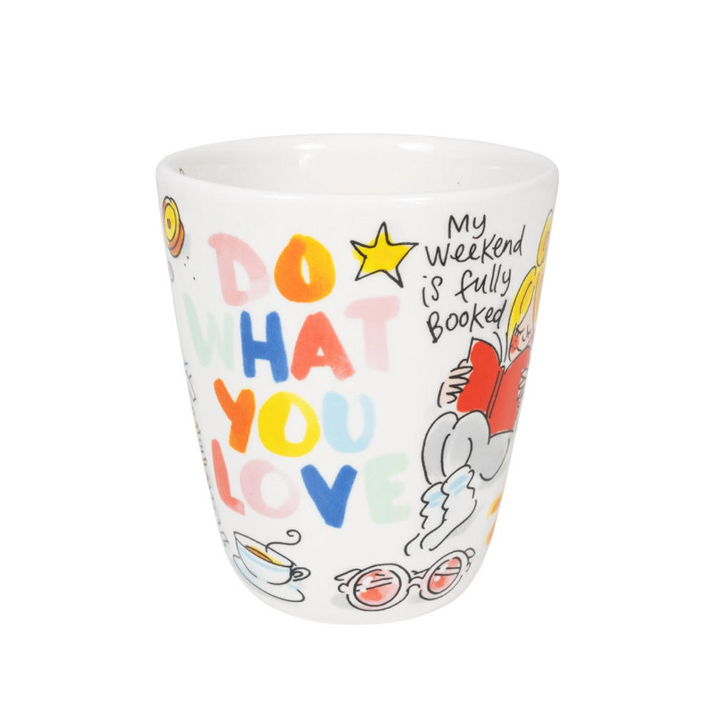 BECHER Bücher in Bunt - 350 ml - Multicolor, Keramik (0.35L) - Blond Amsterdam